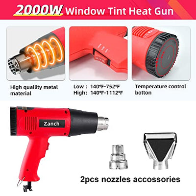 Window Tint Tool kit with Heat Gun